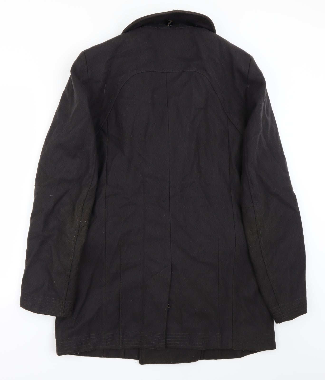 Reiss Mens Brown   Overcoat Coat Size L