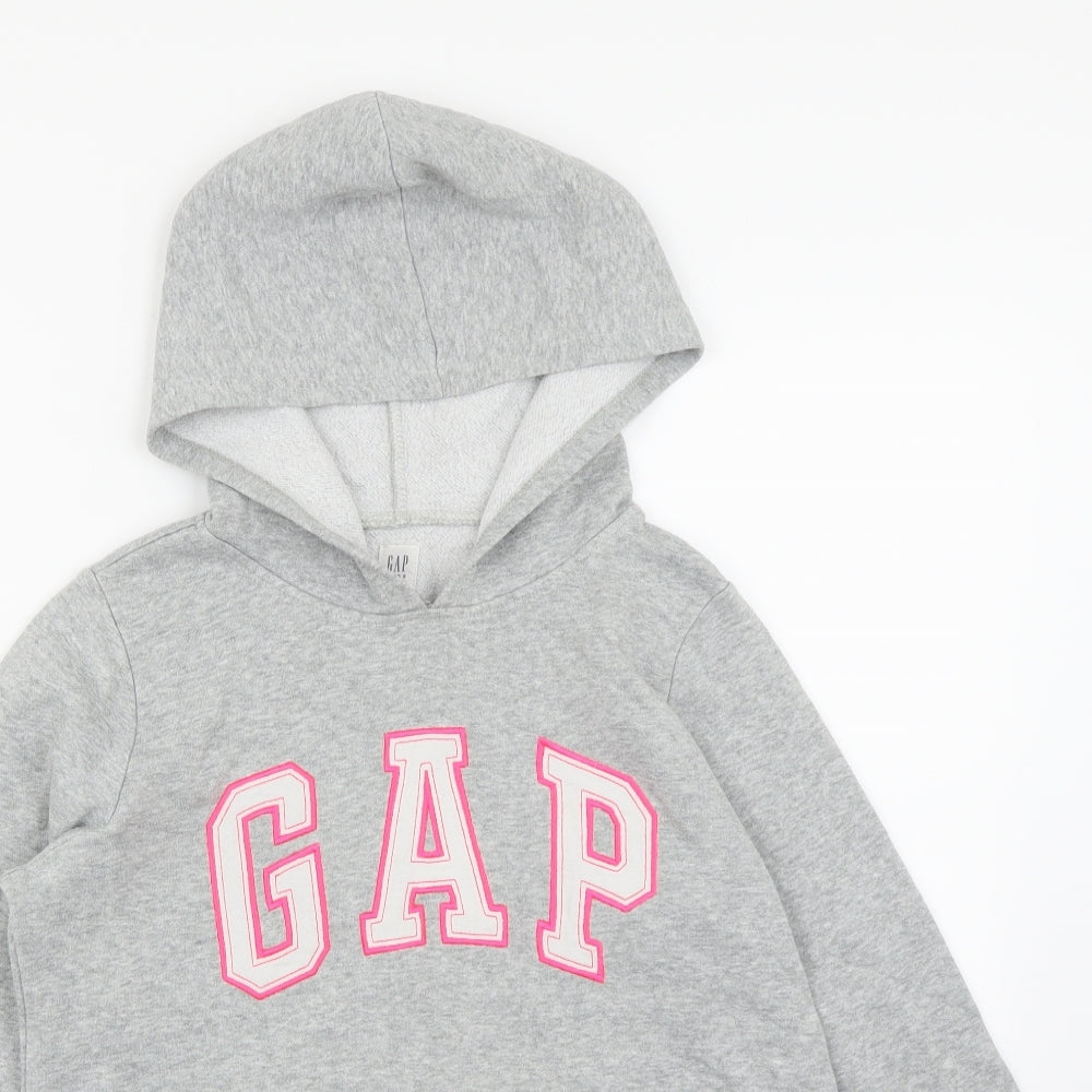 Gap Girls Grey   Pullover Hoodie Size 15-16 Years