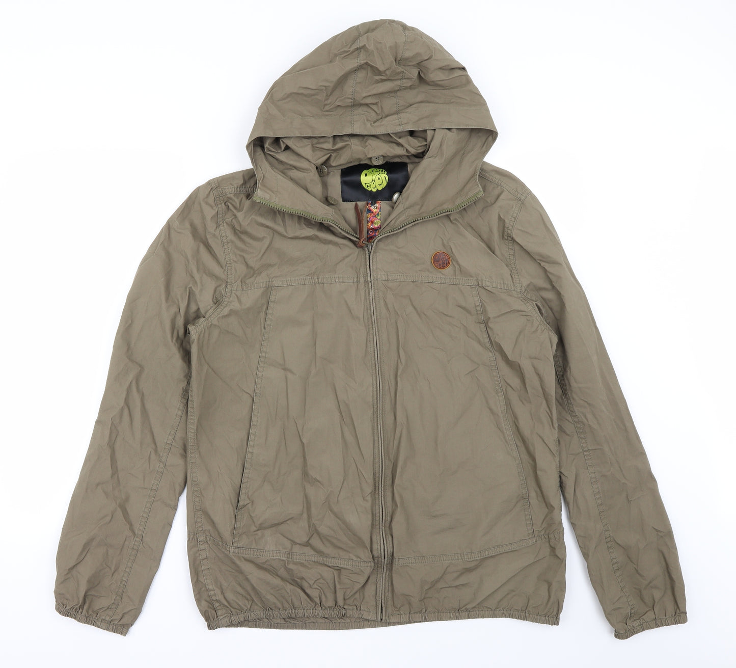 Pretty Green Mens Brown   Jacket Coat Size L
