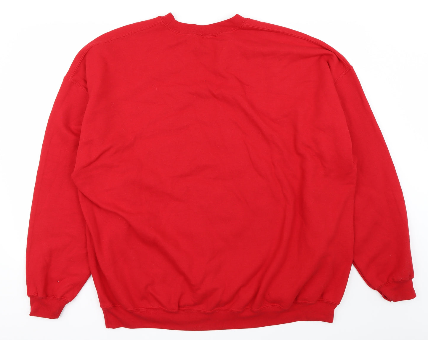 Tee Fury Mens Red   Pullover Sweatshirt Size 3XL  - Christmas jumper