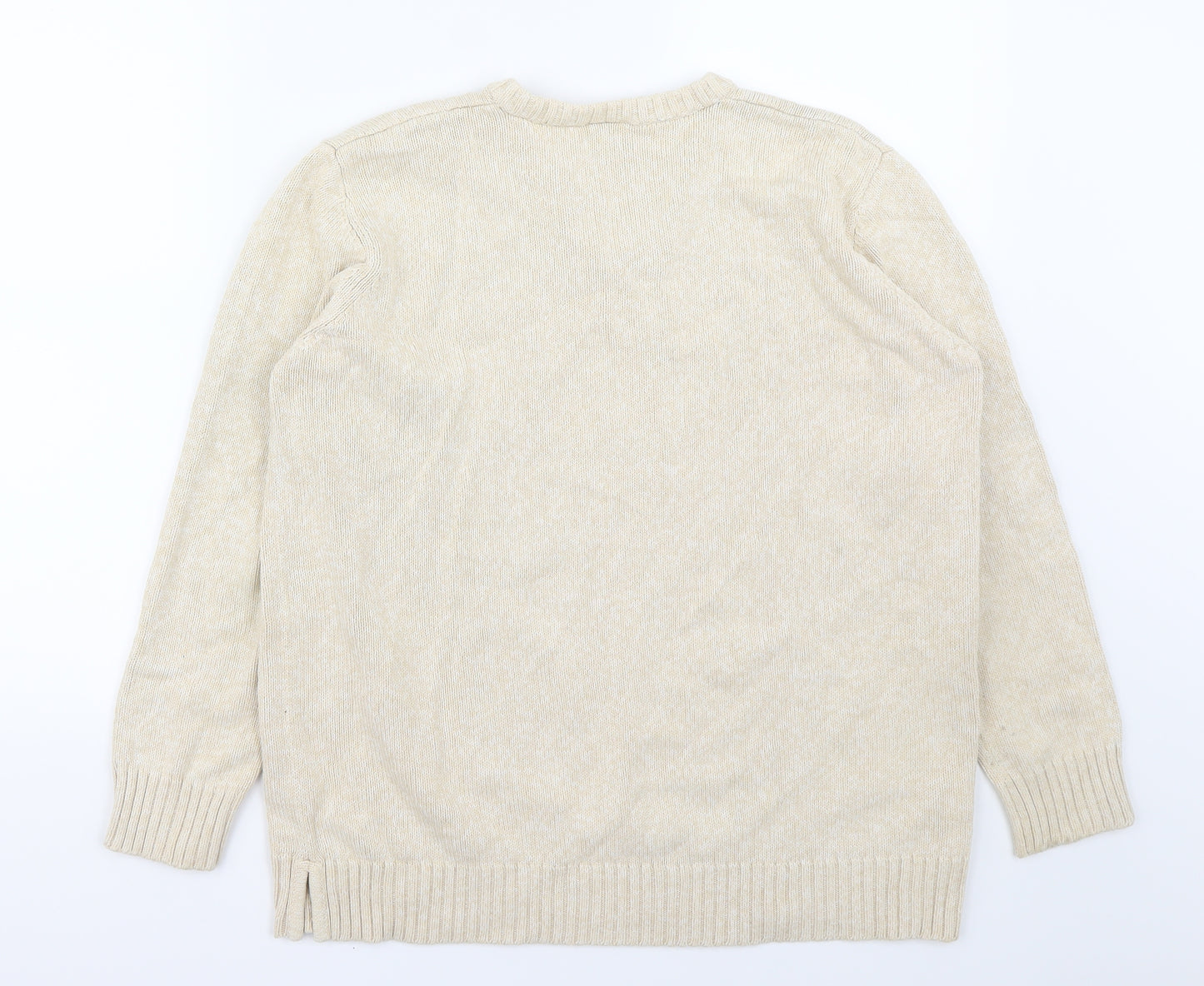 Joie de Vivre Womens Ivory   Pullover Jumper Size L