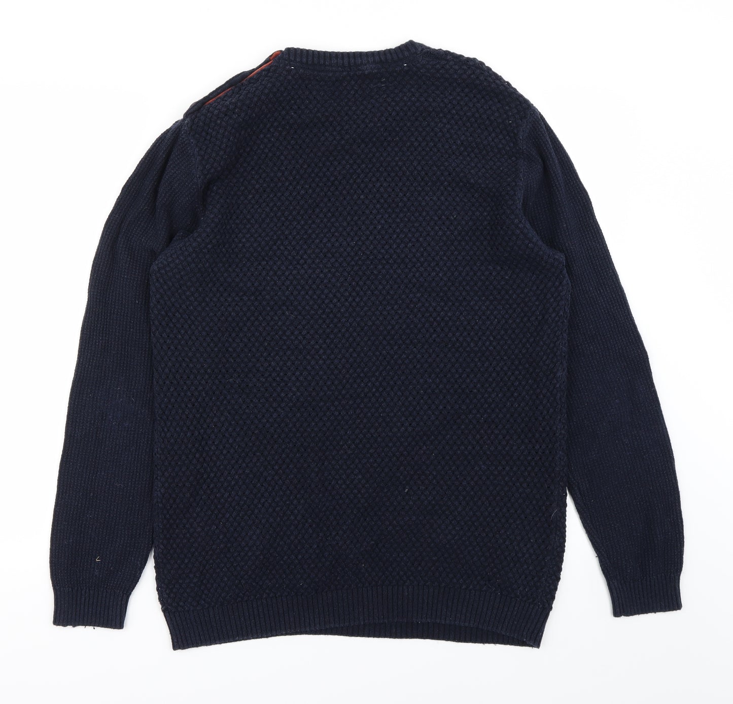 Morley Mens Blue   Pullover Jumper Size M
