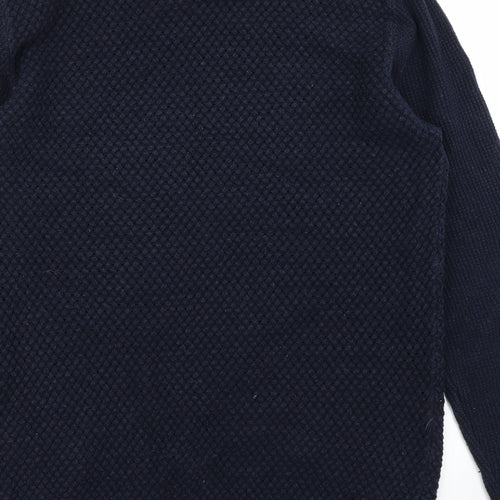 Morley Mens Blue   Pullover Jumper Size M