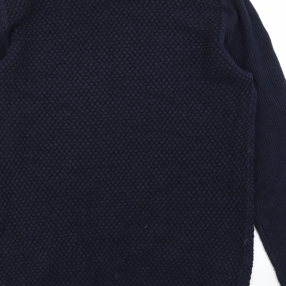 Morley Mens Blue   Pullover Jumper Size M