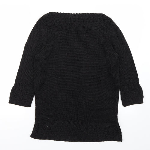 Marks and Spencer Womens Black   Pullover Jumper Size M