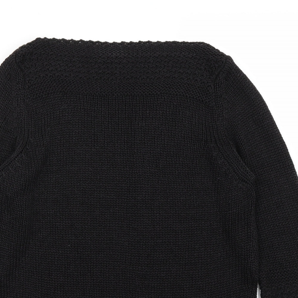 Marks and Spencer Womens Black   Pullover Jumper Size M