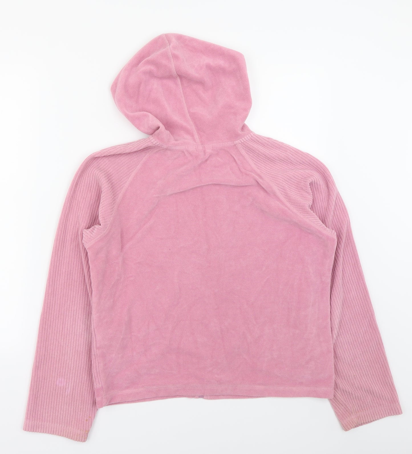 Marks and Spencer Womens Pink   Full Zip Hoodie Size 18