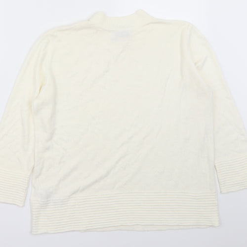 Peruna Womens Ivory   Pullover Jumper Size 14