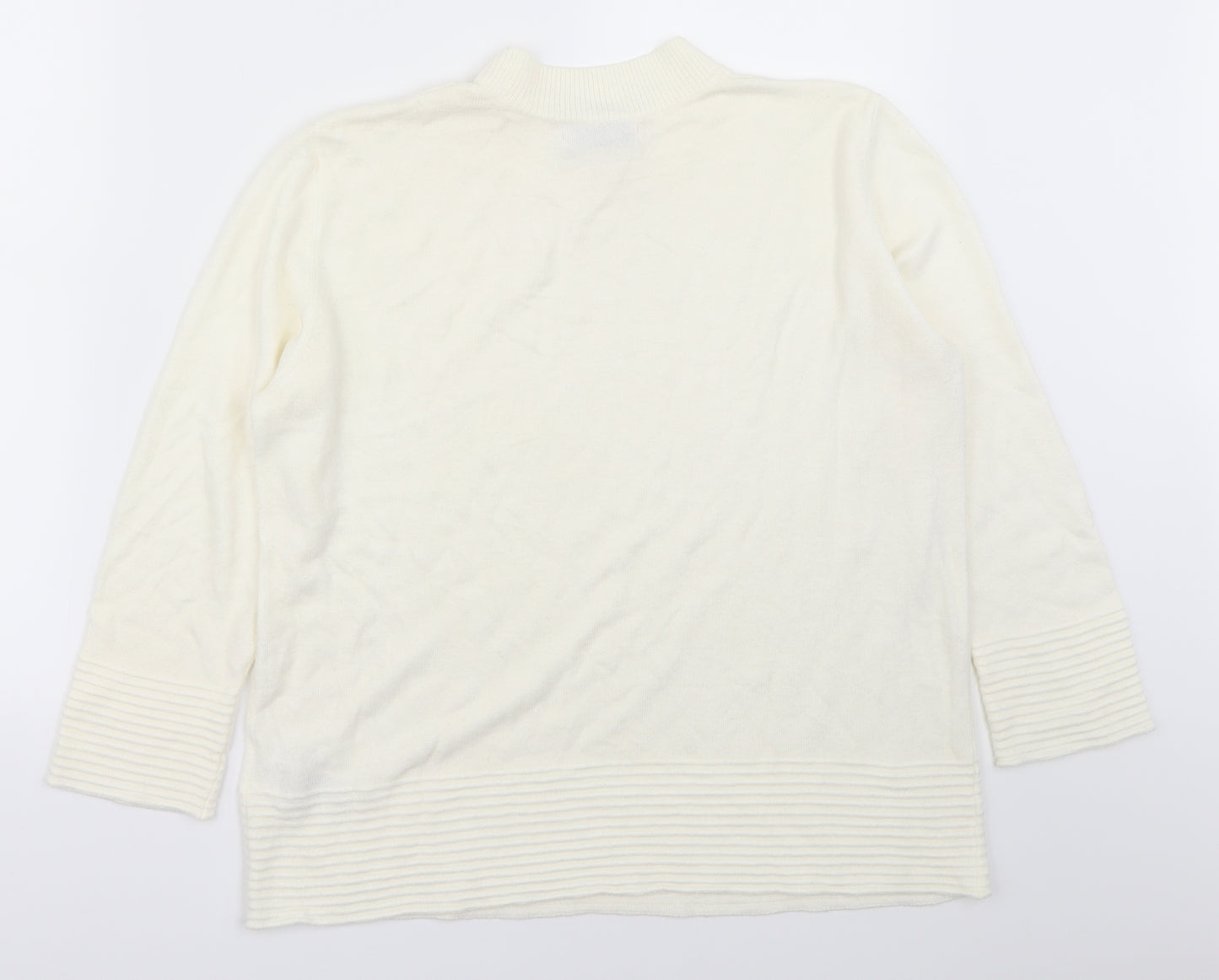 Peruna Womens Ivory   Pullover Jumper Size 14