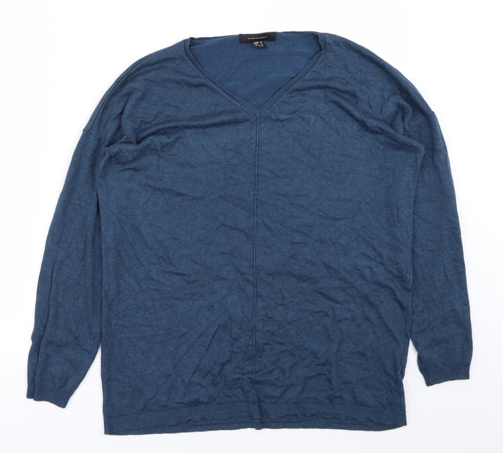 Atmosphere Womens Blue   Pullover Jumper Size 14