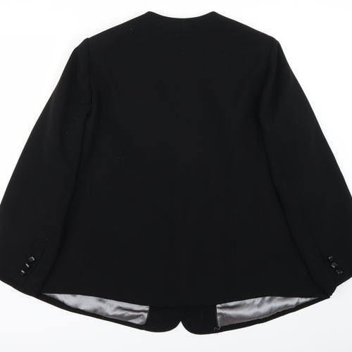 Ann Harvey Womens Black   Jacket Blazer Size 24