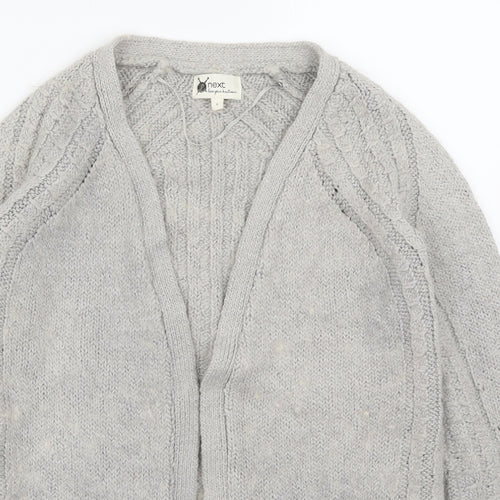 NEXT Womens Grey   Cardigan Jumper Size 6