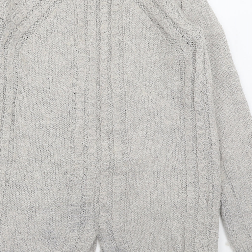 NEXT Womens Grey   Cardigan Jumper Size 6
