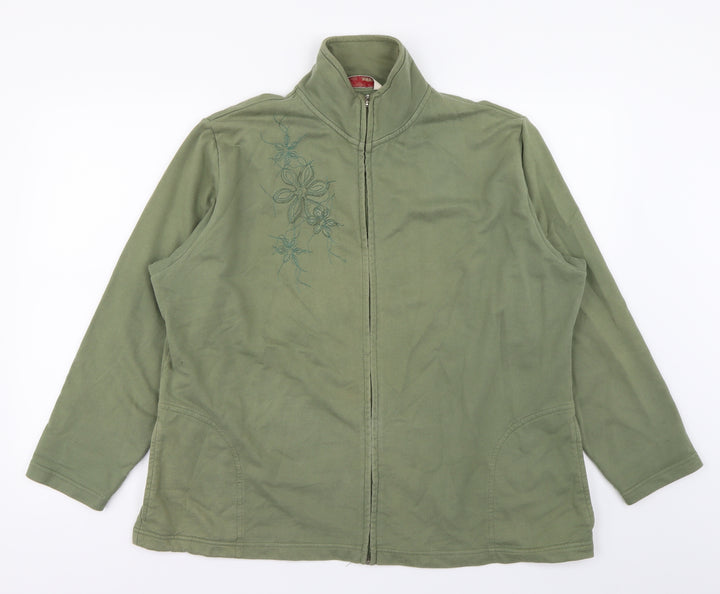 EWM Womens Green Jacket Size XL