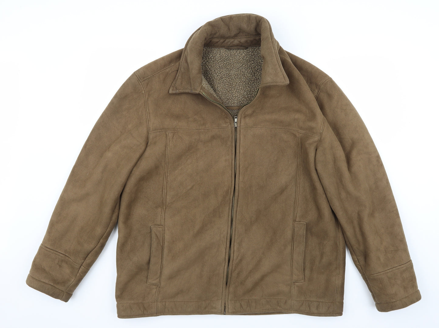Greenwoods Mens Brown   Jacket Coat Size L