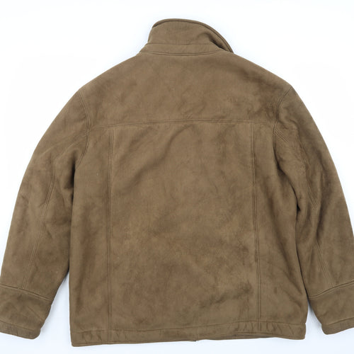 Greenwoods Mens Brown   Jacket Coat Size L