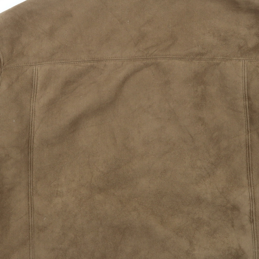 Greenwoods Mens Brown   Jacket Coat Size L