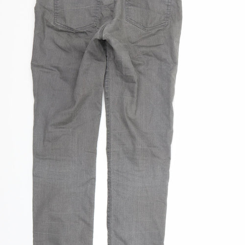 Caroll Womens Grey   Straight Jeans Size 10 L31 in