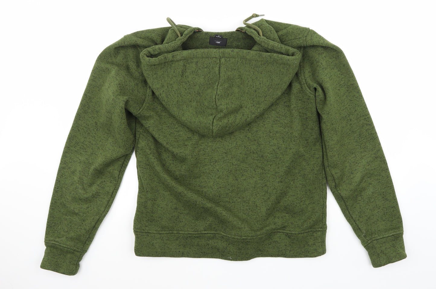 OBEY Womens Green Batik  Full Zip Hoodie Size M