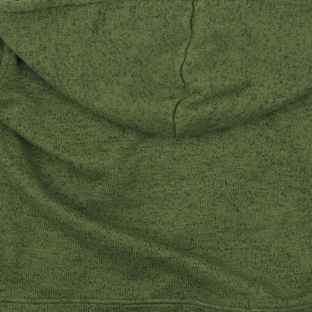 OBEY Womens Green Batik  Full Zip Hoodie Size M