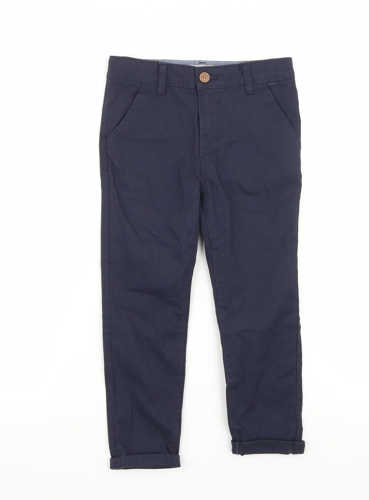 Denim & Co. Boys Blue   Capri Trousers Size 5-6 Years