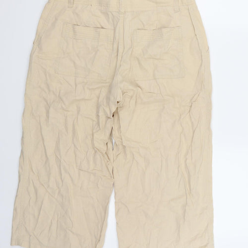 Marks and Spencer Womens Beige   Bermuda Shorts Size 8