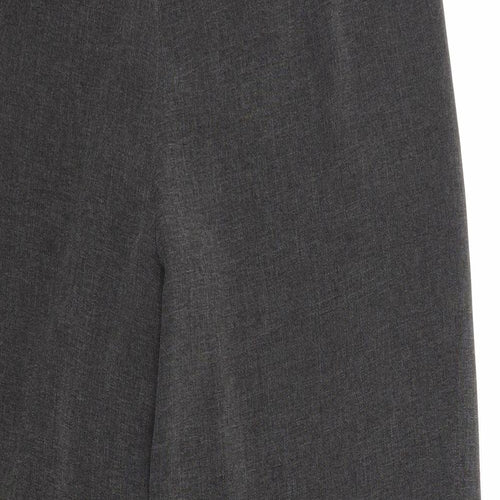 Marks and Spencer Womens Grey   Cropped Trousers Size 10 L24 in