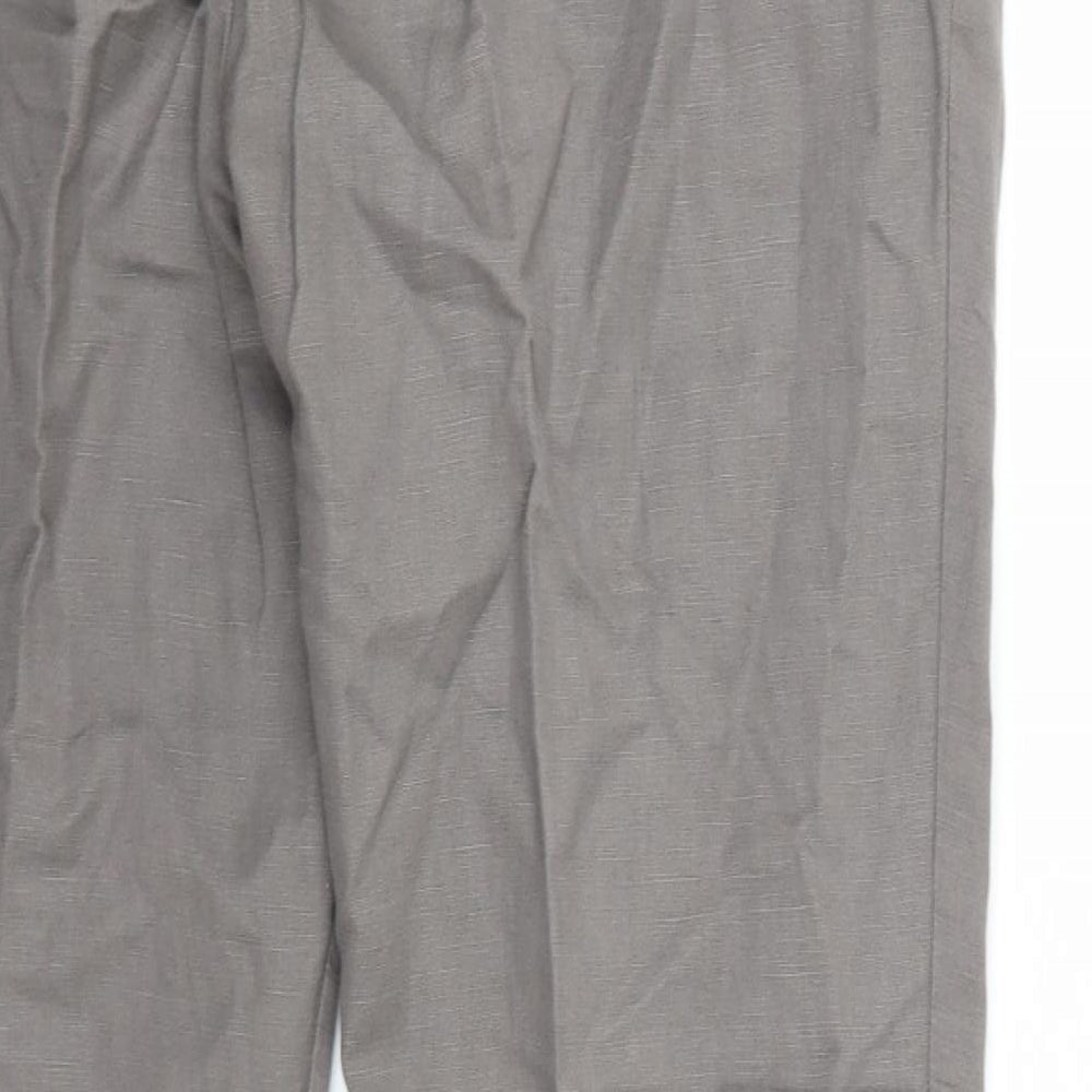Lands end Mens Grey   Trousers  Size 36 L31 in