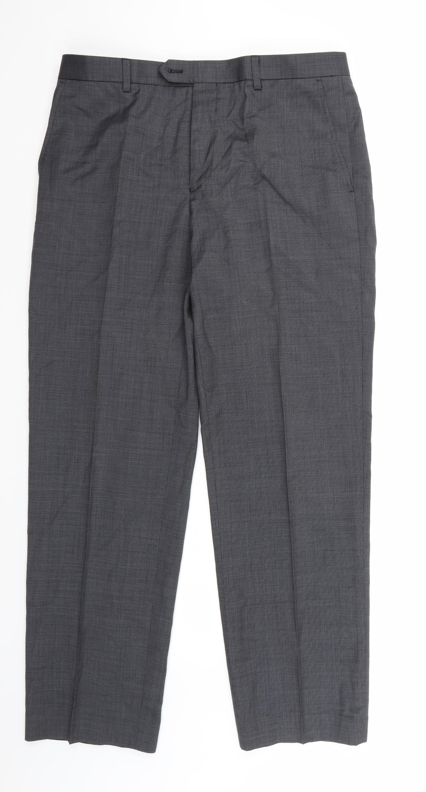 Marks and Spencer Mens Grey   Trousers  Size 36 L32 in