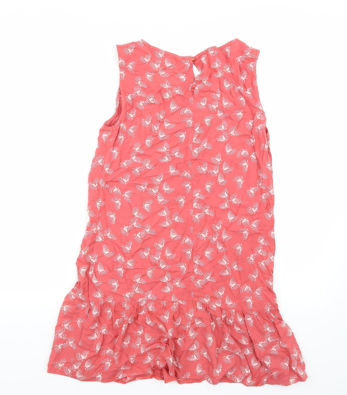 F&F Womens Pink  Rayon A-Line  Size 8