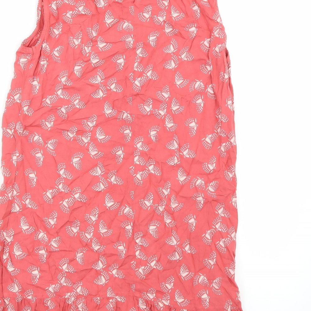F&F Womens Pink  Rayon A-Line  Size 8
