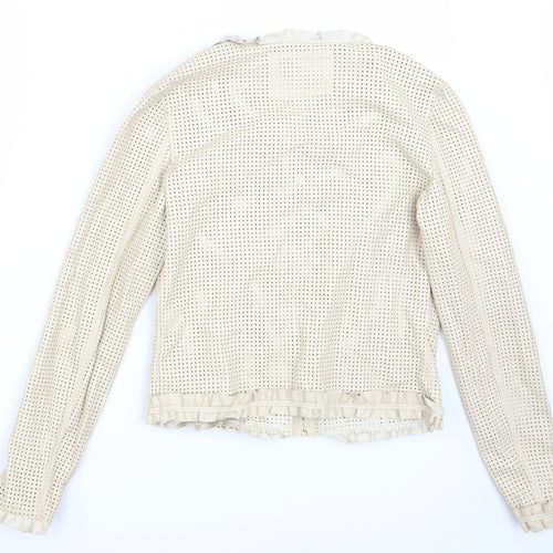 Amo lin Womens Beige   Jacket Coat Size S