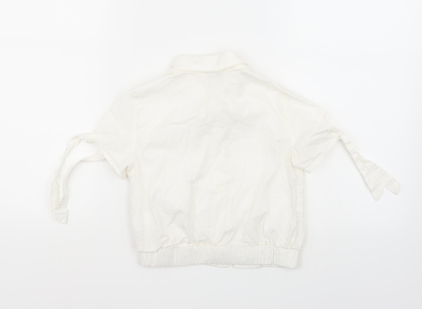 Artigi  Girls White   Basic Button-Up Size 8 Years