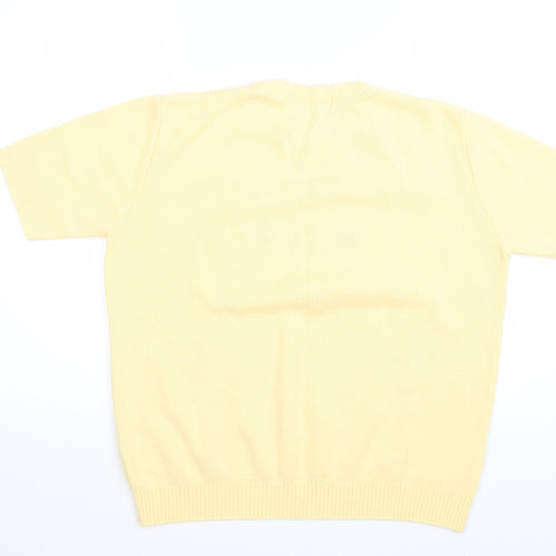 JBC Womens Yellow   Basic T-Shirt Size L