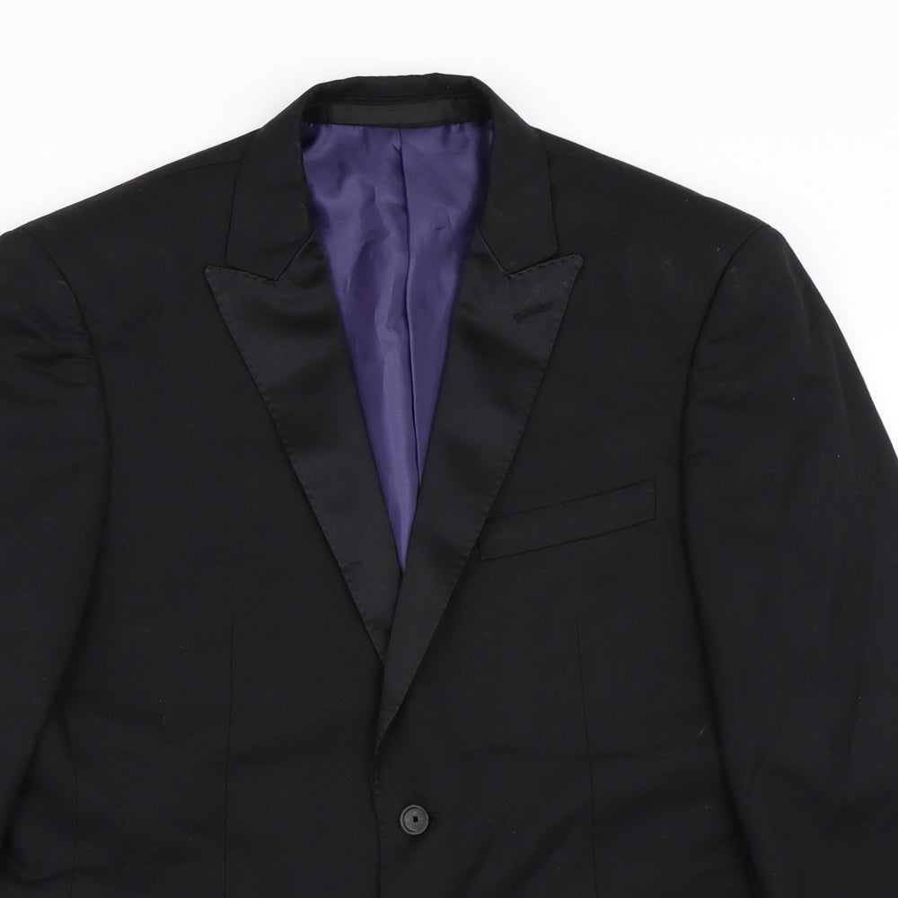 Marks & Spencer Mens Black   Jacket Blazer Size 38