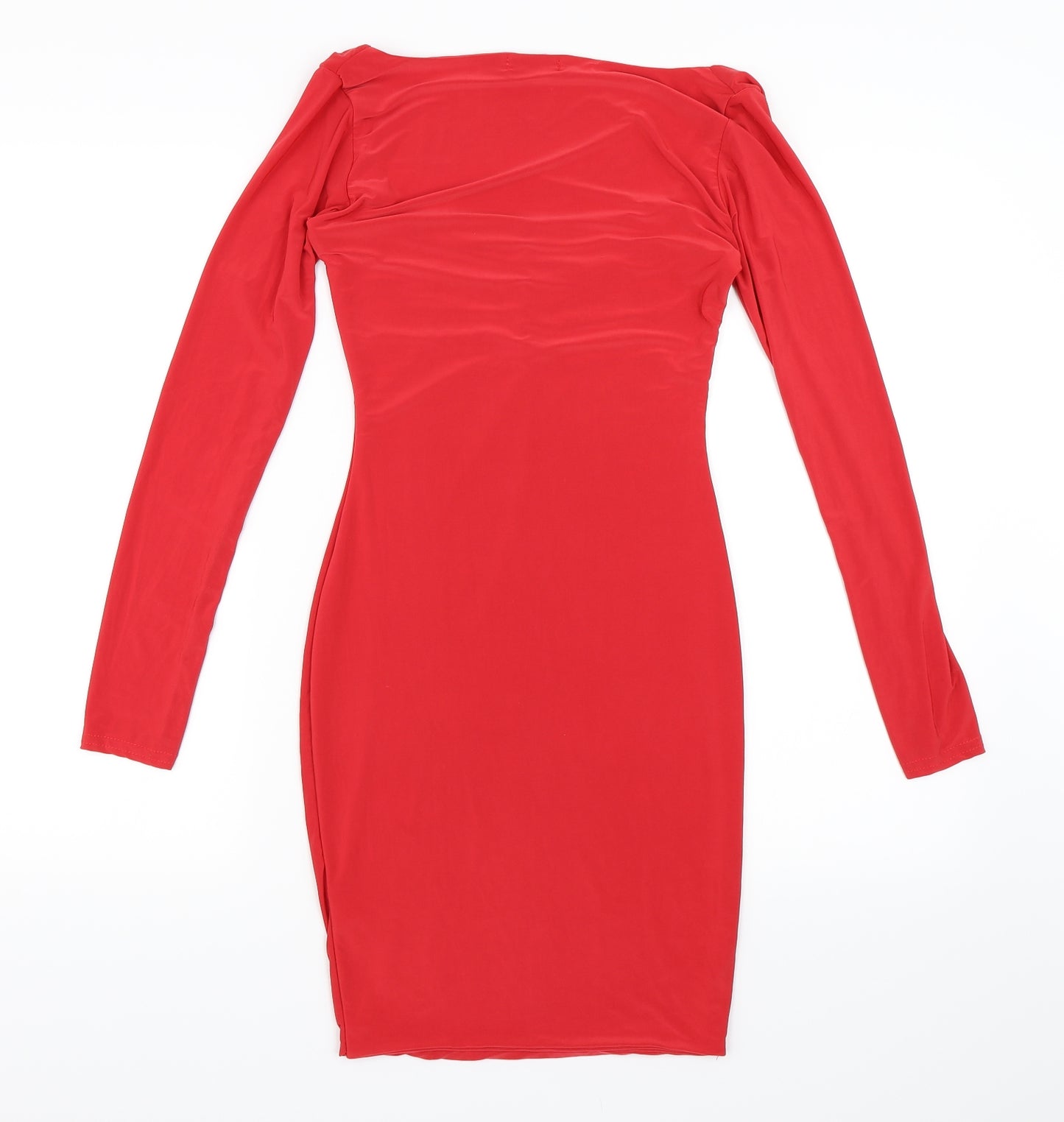 PRETTYLITTLETHING Womens Red   Bodycon  Size 10