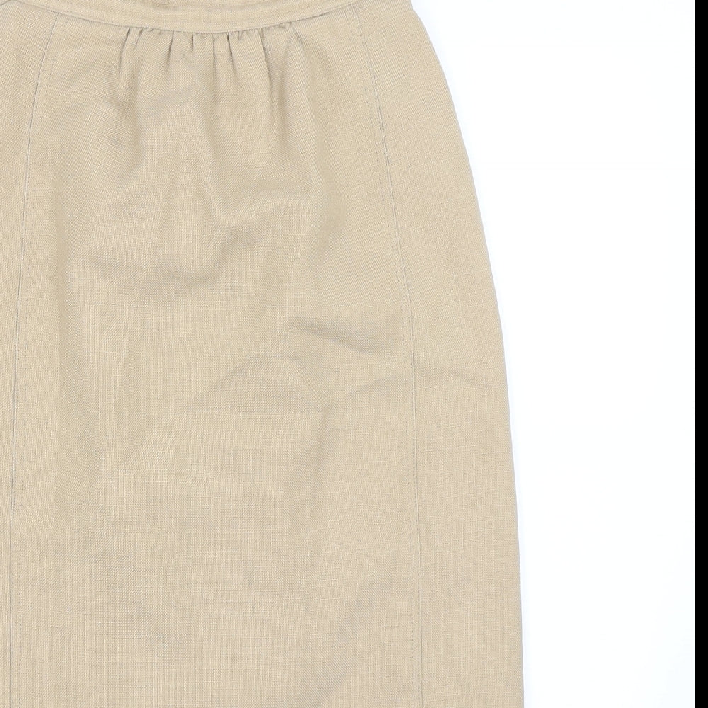 Windsmoor Womens Beige   Straight & Pencil Skirt Size 8