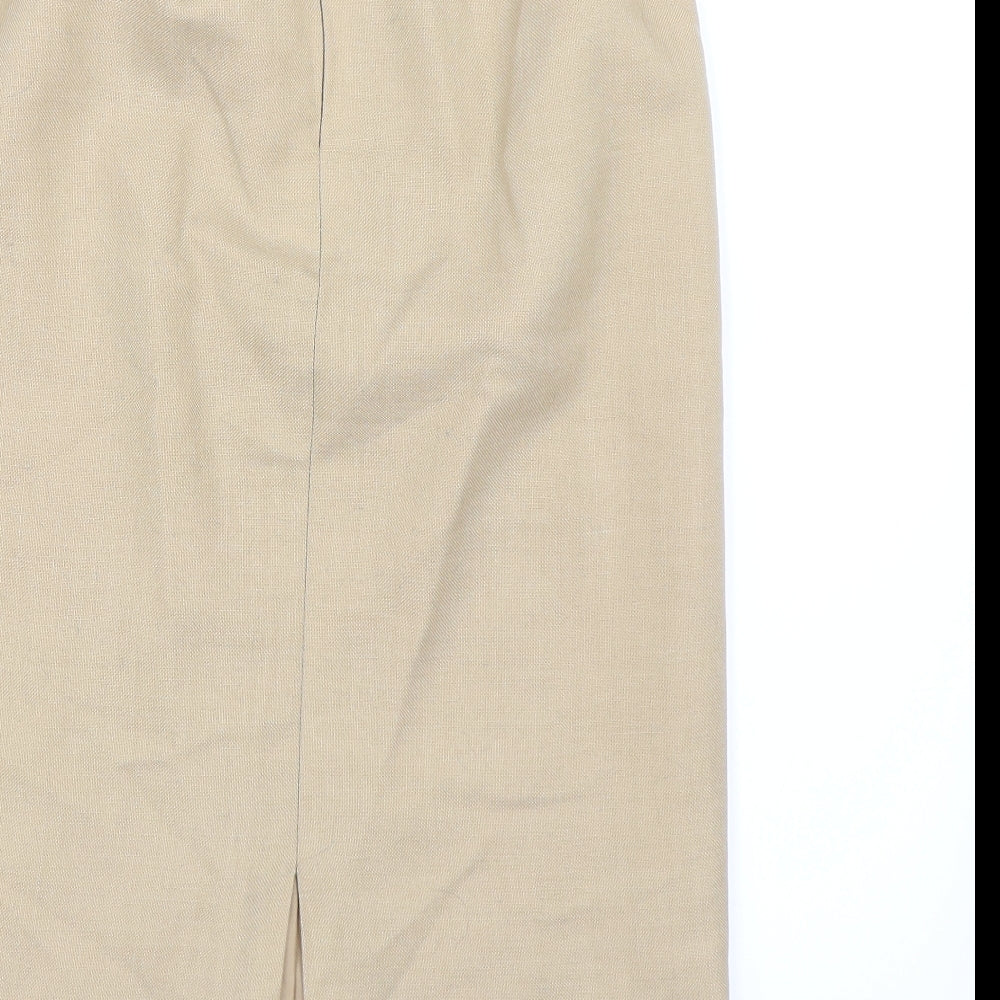 Windsmoor Womens Beige   Straight & Pencil Skirt Size 8