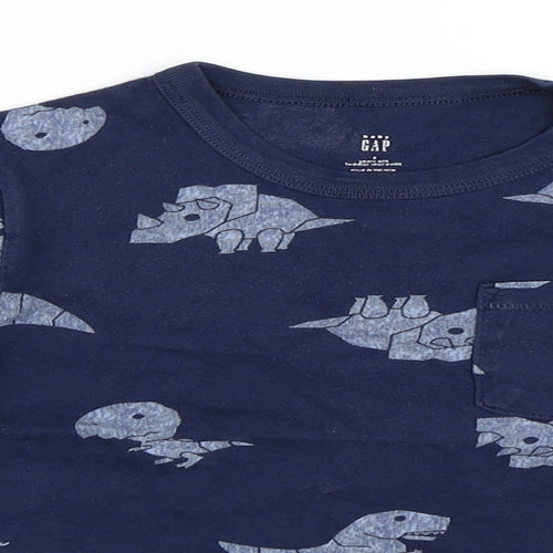 Gap Boys Blue   Basic Casual Size 5 Years  - Dinosaur