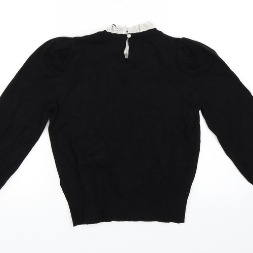 NEXT Womens Black   Pullover Jumper Size 8