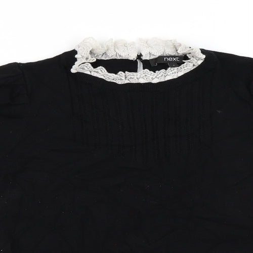 NEXT Womens Black   Pullover Jumper Size 8