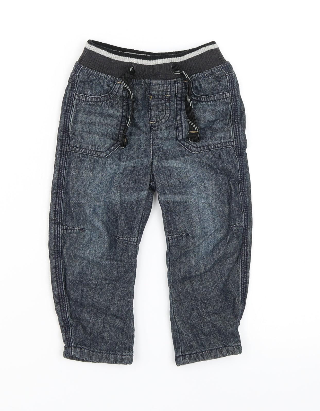 Denim Co Boys Blue  Denim Capri Jeans Size 9-12 Months