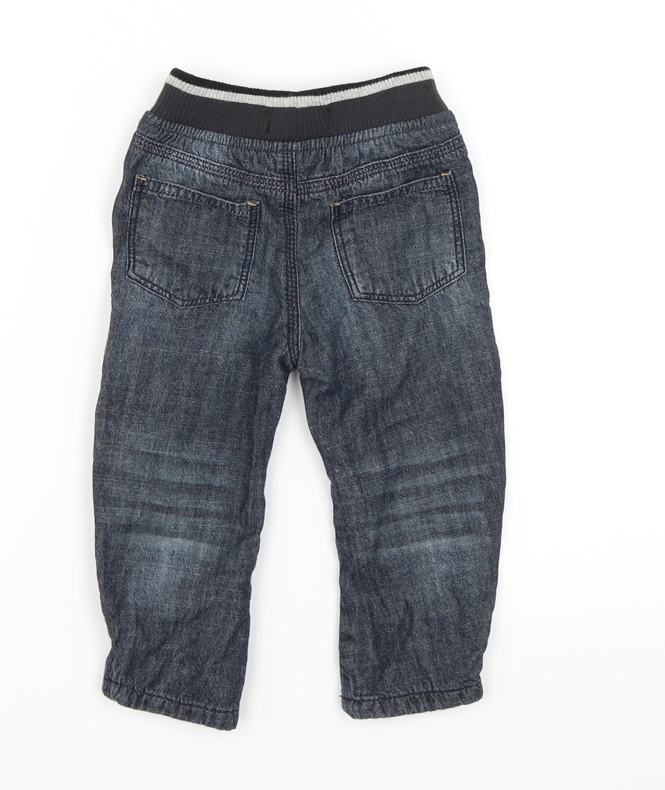 Denim Co Boys Blue  Denim Capri Jeans Size 9-12 Months