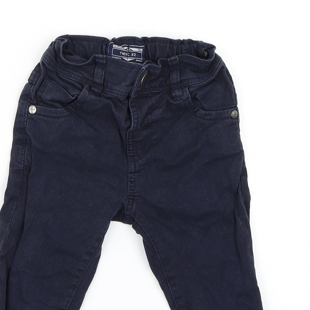 NEXT Boys Blue  Denim Capri Jeans Size 12-18 Months