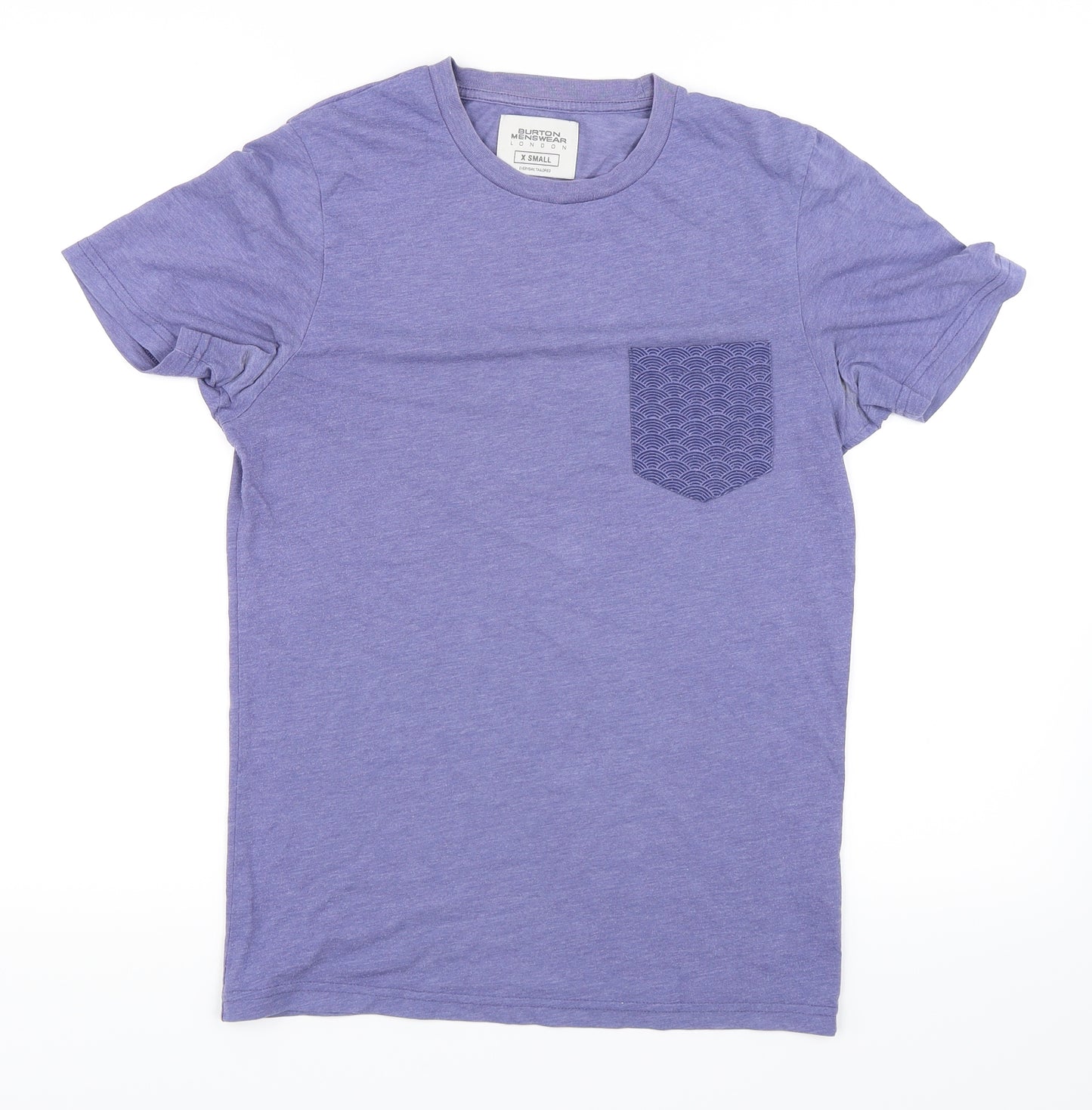 Burton Mens Purple    T-Shirt Size XS
