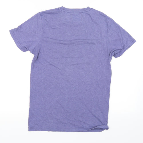 Burton Mens Purple    T-Shirt Size XS