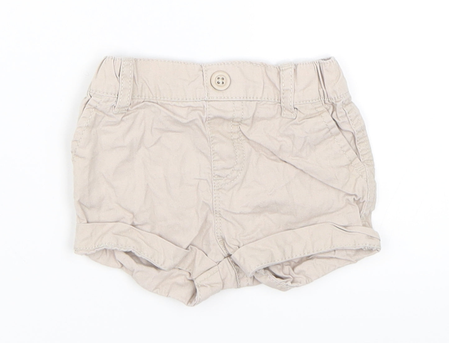 NEXT Boys Beige   Capri Trousers Size Newborn  - Shorts