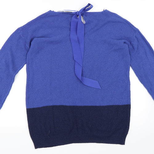 M&Co Womens Blue   Pullover Jumper Size 12