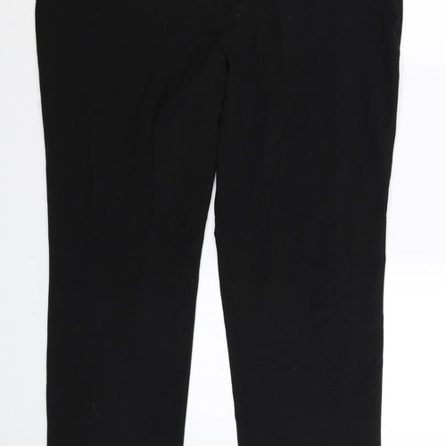 Marks and Spencer Womens Black   Trousers  Size 20 L31 in