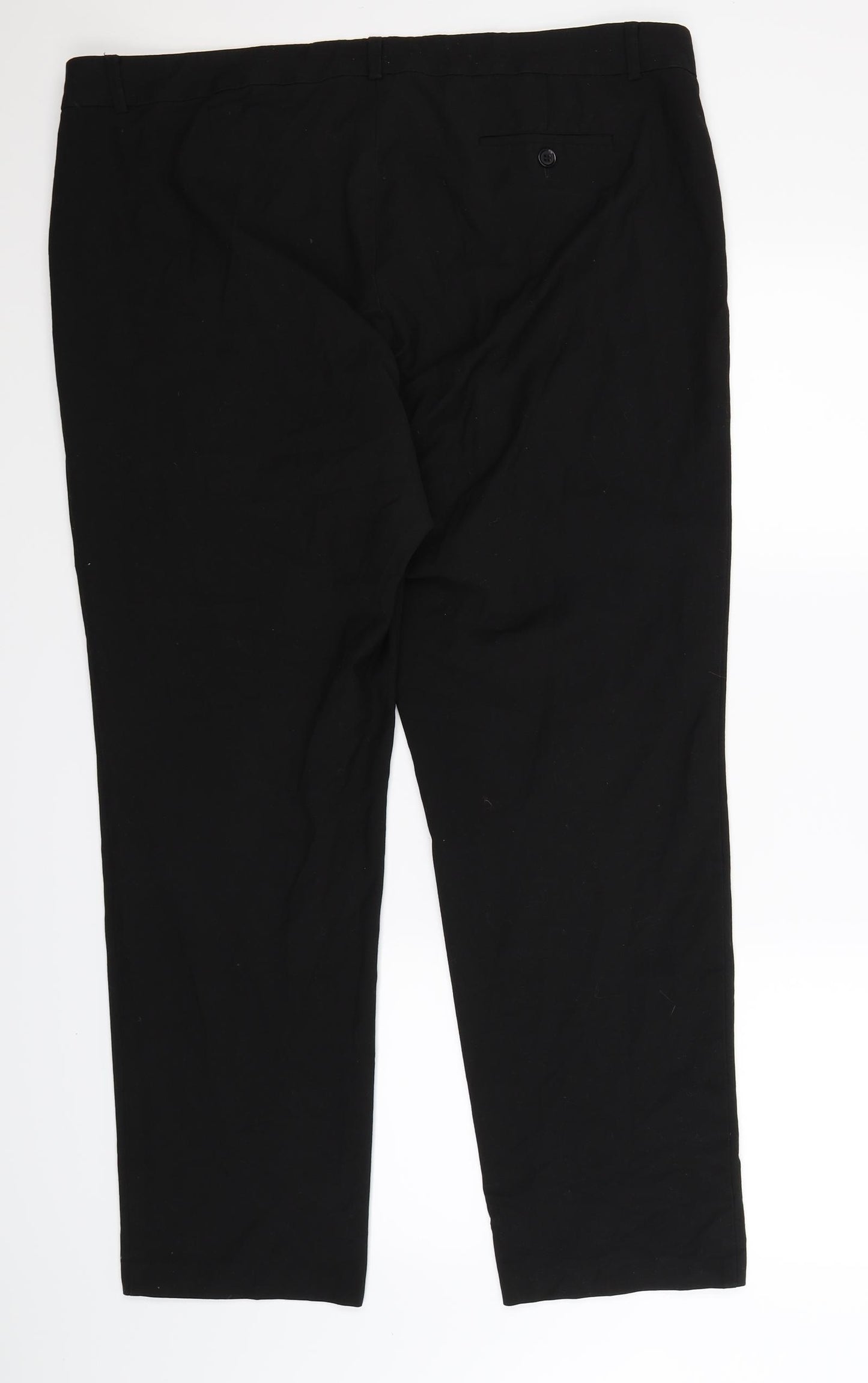 Marks and Spencer Womens Black   Trousers  Size 20 L31 in